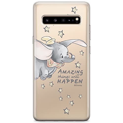 Etui Dumbo 010 Disney Nadruk częściowy Przeźroczysty Producent: Samsung, Model: S10 5G