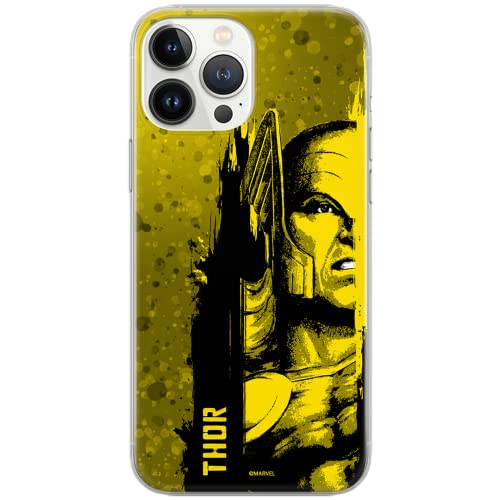 Etui Thor 001 Marvel Nadruk pełny Żółty Producent: Samsung, Model: A50/A50s/A30s