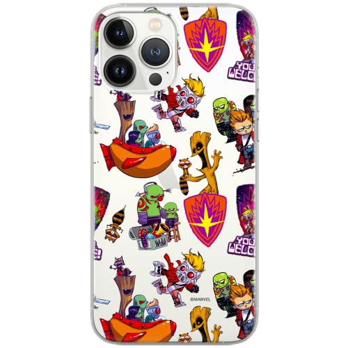 ERT GROUP etui na telefon Huawei P30, case oryginalny i oficjalnie licencjonowany przez Marvel, wzór Strażnicy Galaktyki 007, optymalnie dopasowane, plecki z TPU częściowo przeźroczyste