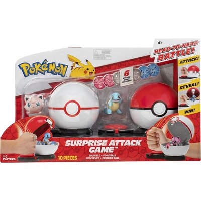 Gra Pokemon SURPRISE ATTACK Squirtle vs Jiggypuff