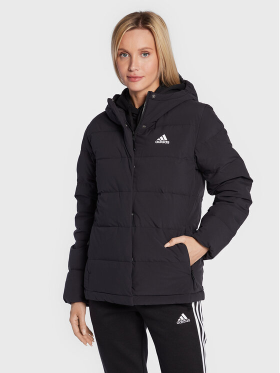 adidas Kurtka puchowa Helionic HG8747 Czarny Regular Fit