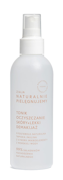 Ziaja NATURALNIE TONIK OCZYSZCZANIE+DEMAKIJAŻ 200ML