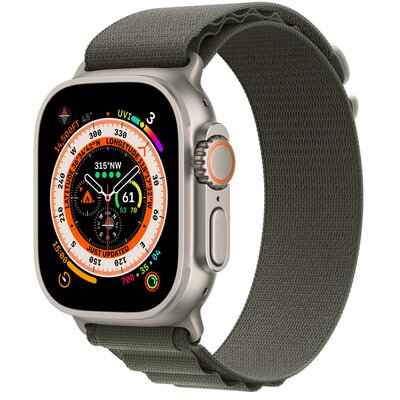 APPLE Pasek 49mm Green Alpine Loop - Small