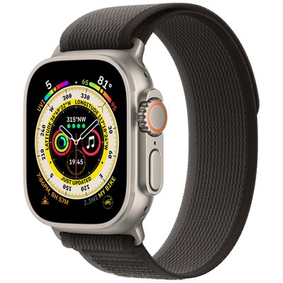 Apple Opaska Trail w kolorze czarnym/szarym do koperty 49 mm M/L