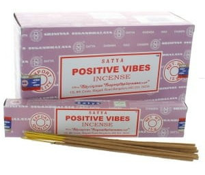 Kadzidełka Positive Vibes Pyłkowe Satya 15gx12szt.