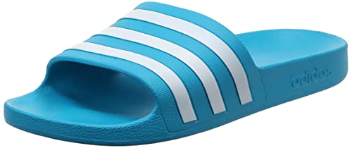 adidas Adilette Aqua, Kapcie Unisex-Dorosły, Solar Blue Ftwr White Solar Blue, 44.5 EU