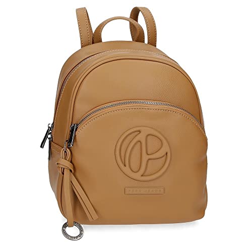 Pepe Jeans Mara plecak na co dzień, żółty, 22 x 25 x 10 cm, skóra PU, drzewo cytrynowe, plecak na co dzień, drzewo cytrynowe, Plecak na co dzień
