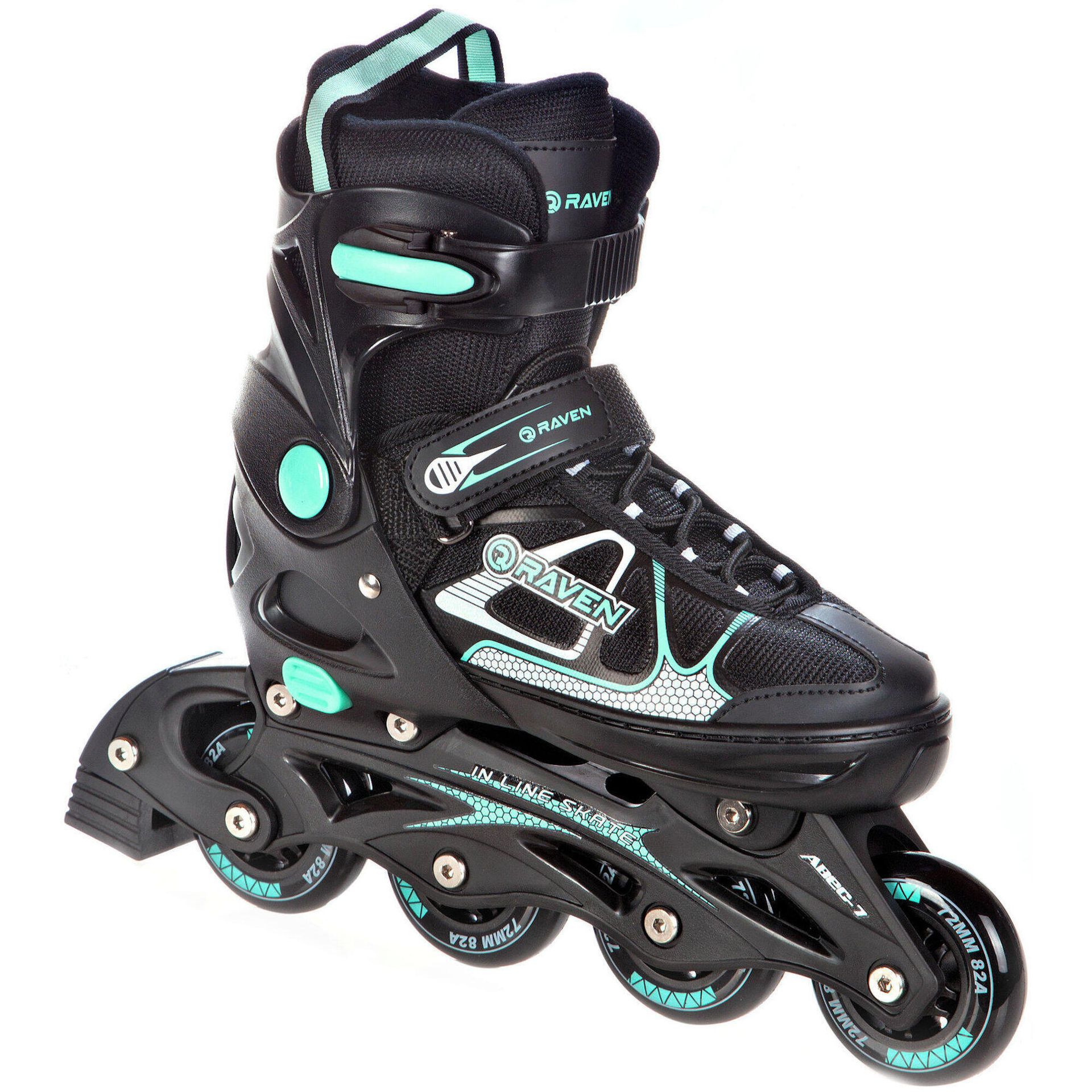 Rolki Regulowane Raven Spirit Black/Mint 40-43