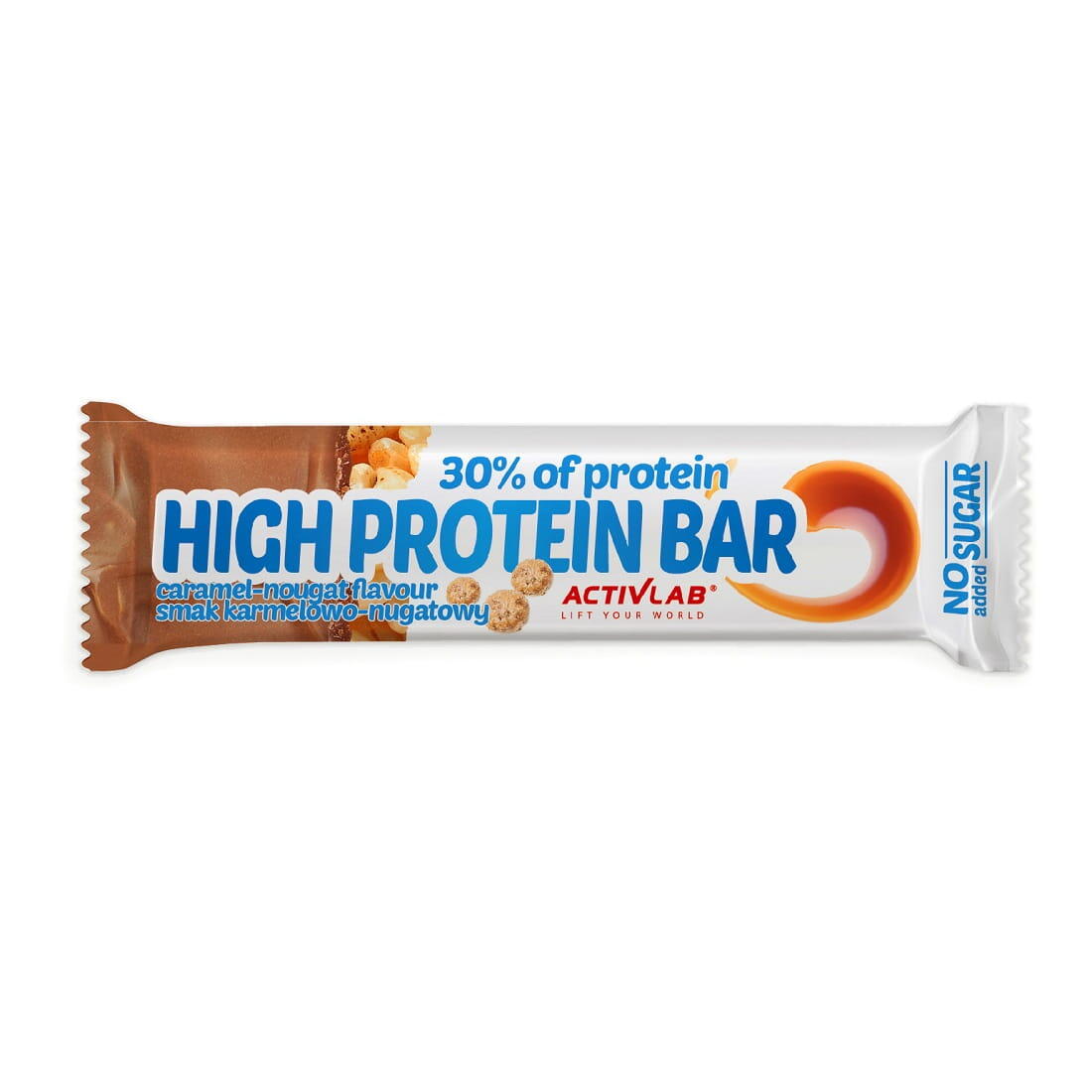 Activlab High Protein Bar - 46g - Baton Białkowy Nougat Caramel