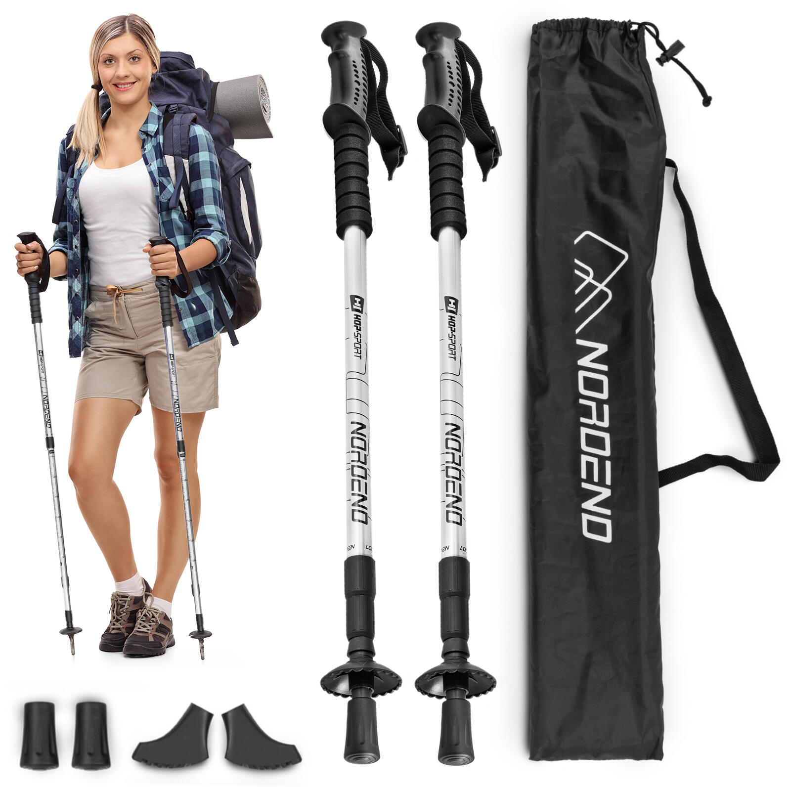 Kije trekkingowe Hop-Sport Nordend