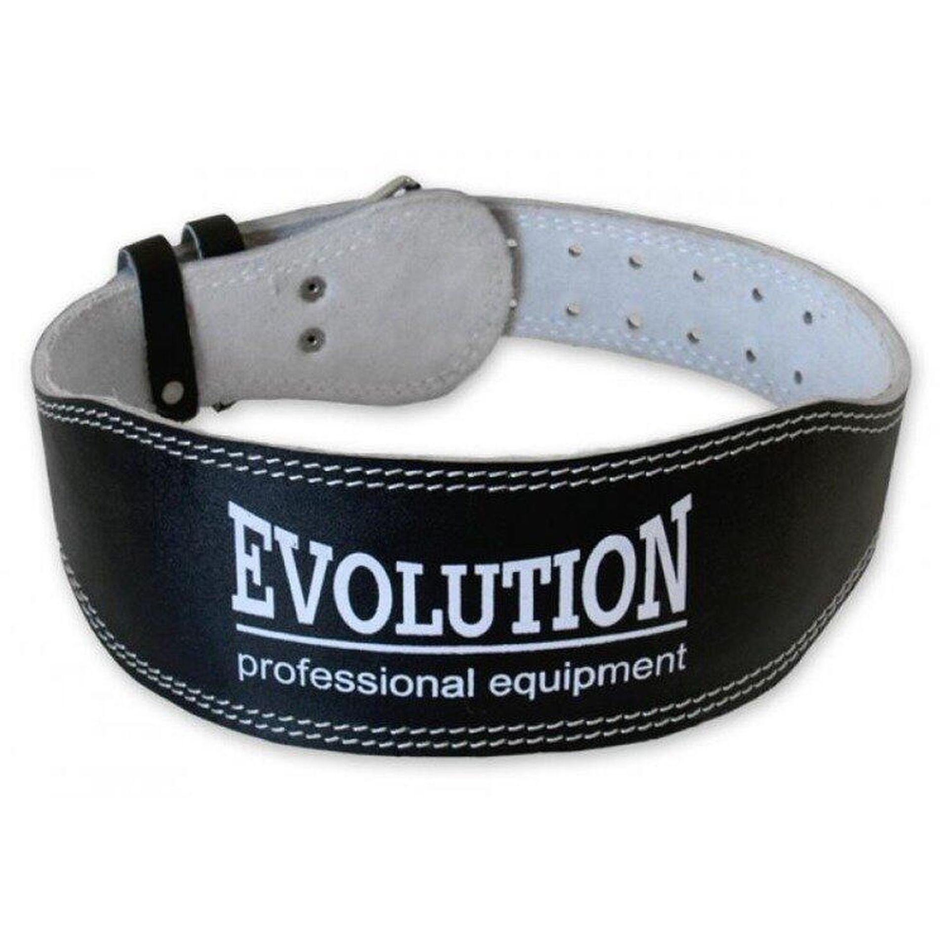 Evolution Pas Kulturystyczny Skórzany 10,5 cm r. L