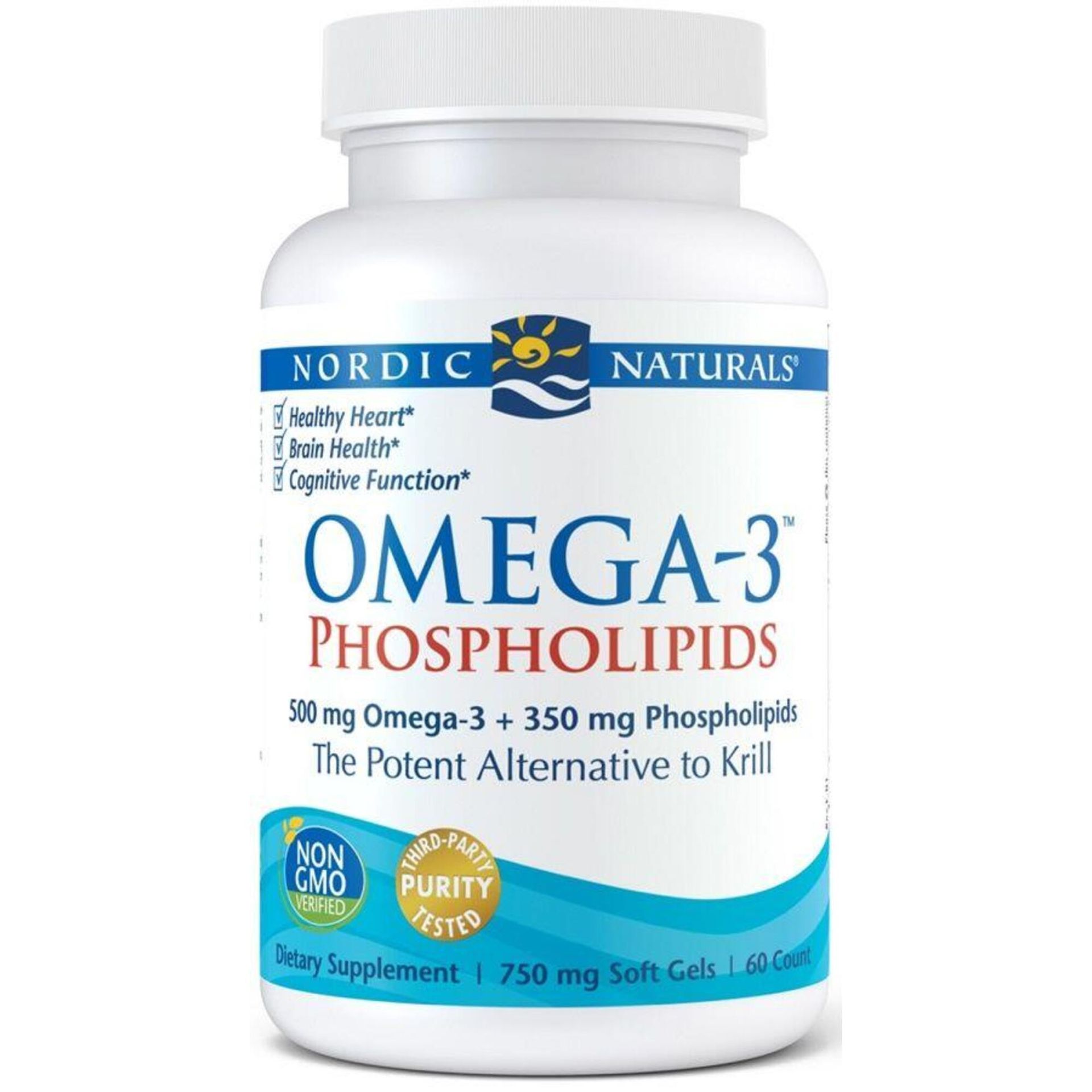 NORDIC NATURALS NORDIC NATURALS Omega-3 Phospholipids 60caps