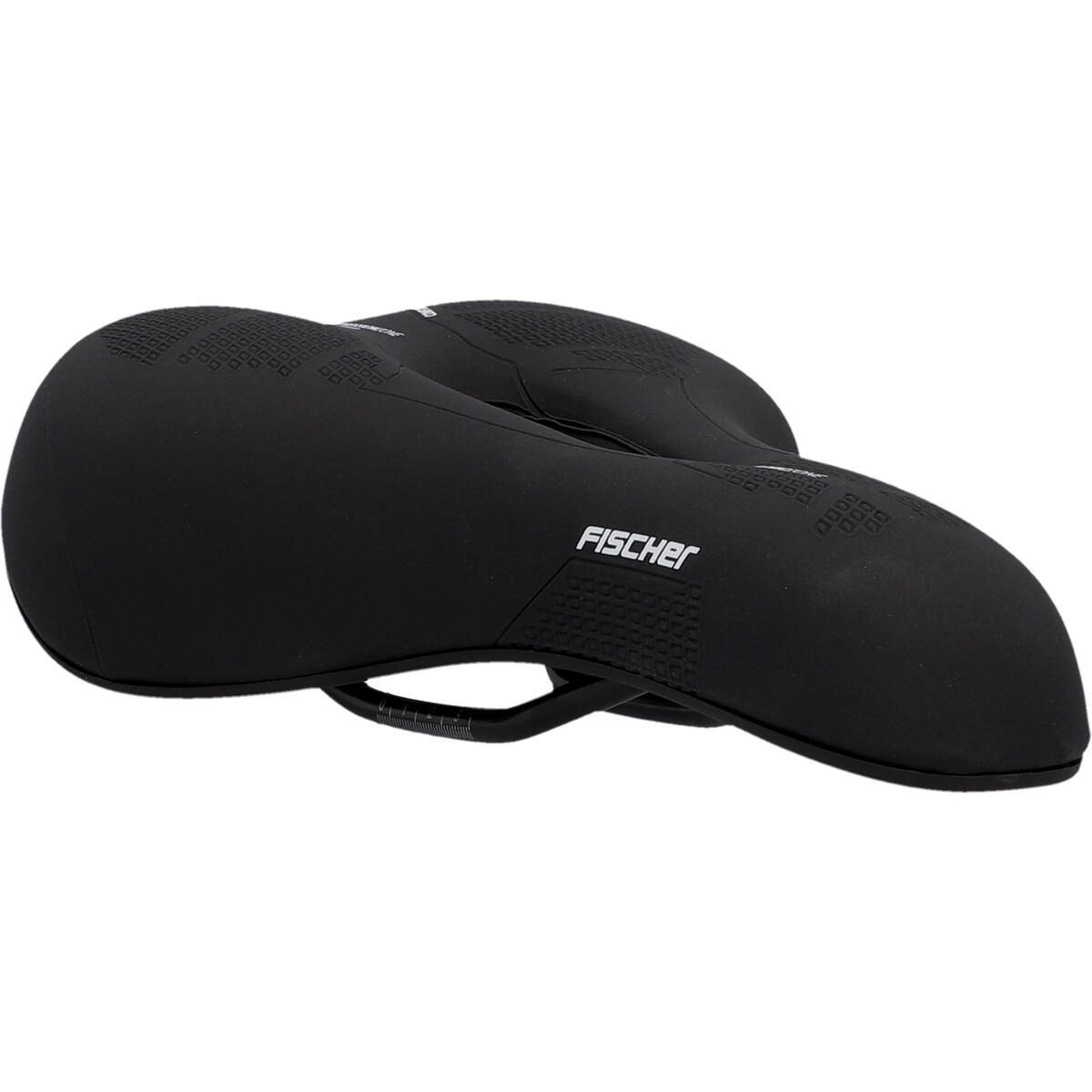 Fischer Siodełko Trekkingowe Memory Foam, Czarny (85680)
