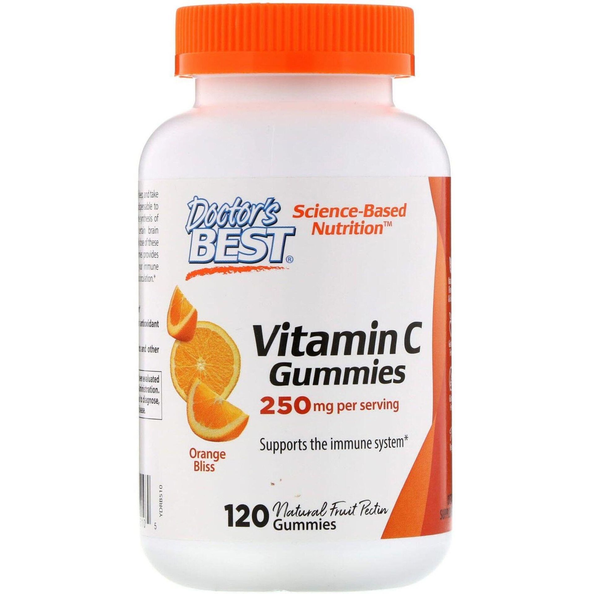 Doctor's Best Sklep Doctor's Best Vitamin C 250 mg 120 gummies