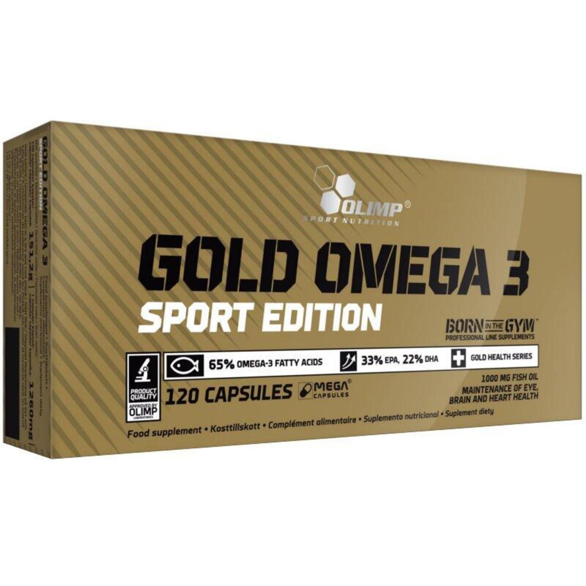 Olimp Gold Omega 3 sport edition 120 kaps
