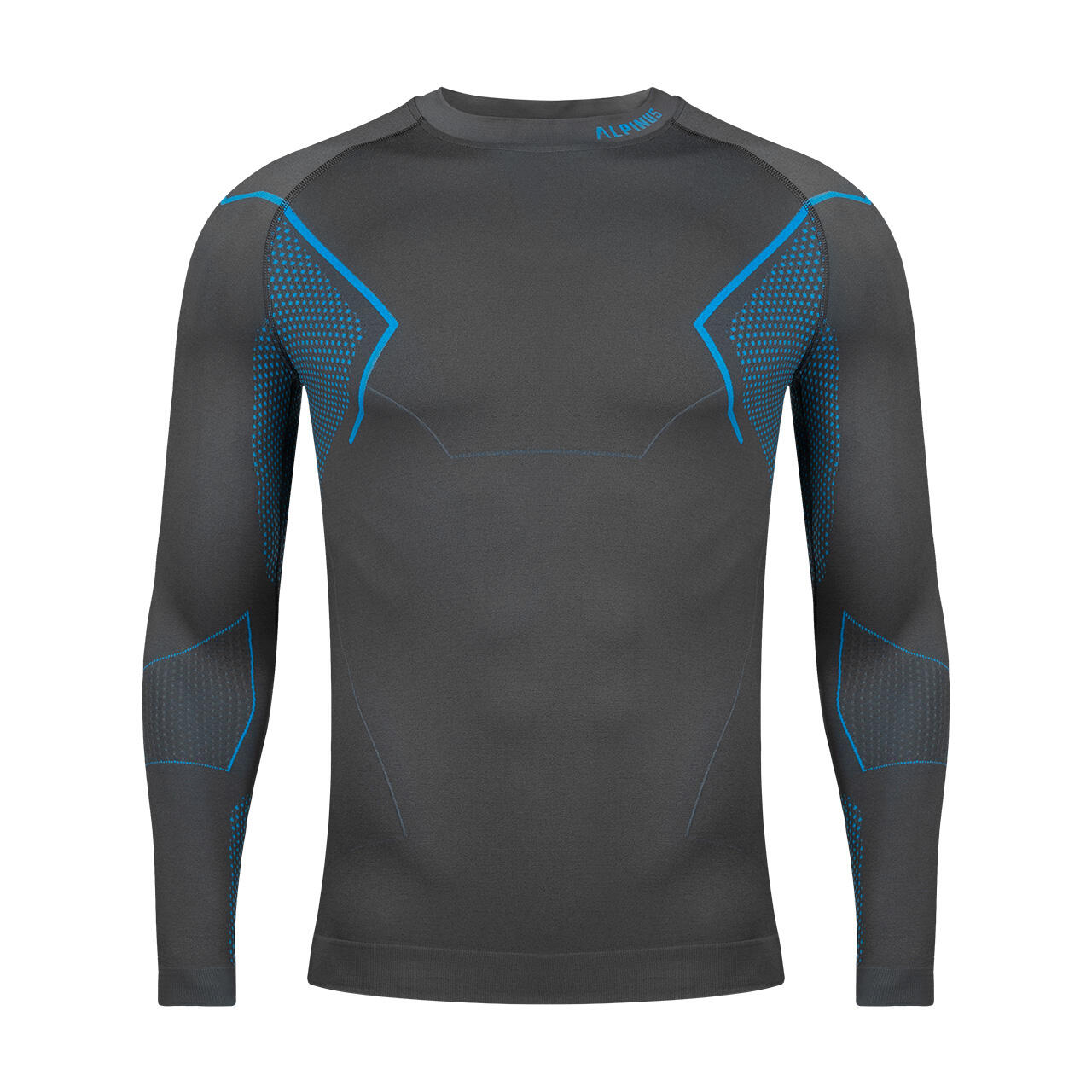 Bluza termoaktywna trekkingowa męska Alpinus Active Base Layer szara