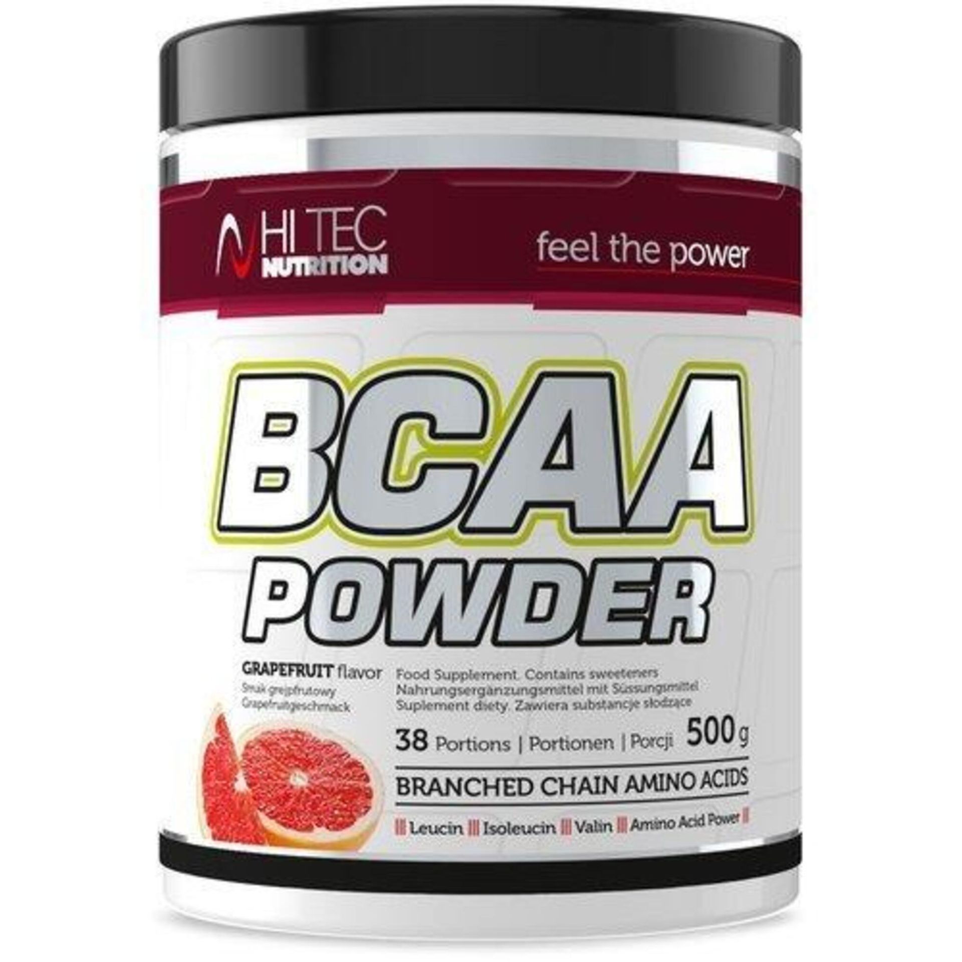 Hi-Tec Nutrition BCAA Powder - 500g - Grapefruit