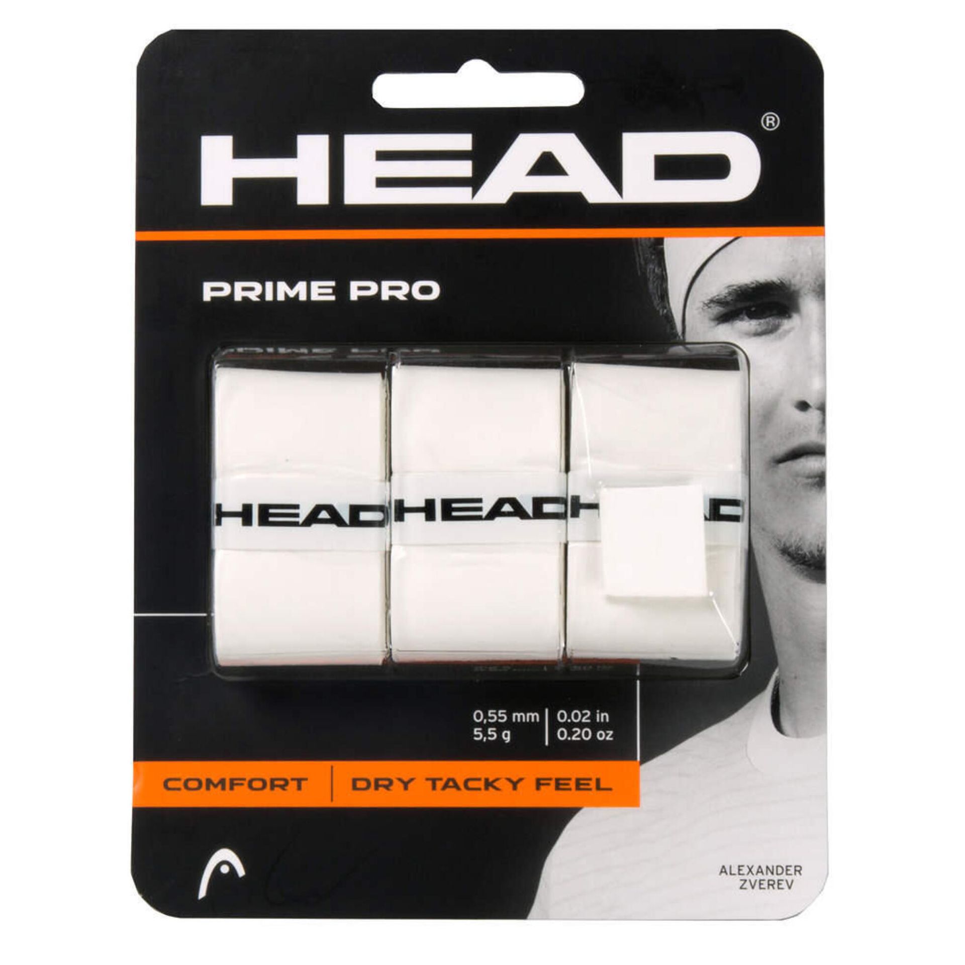 Owijka HEAD PRIME PRO white x 3 szt.
