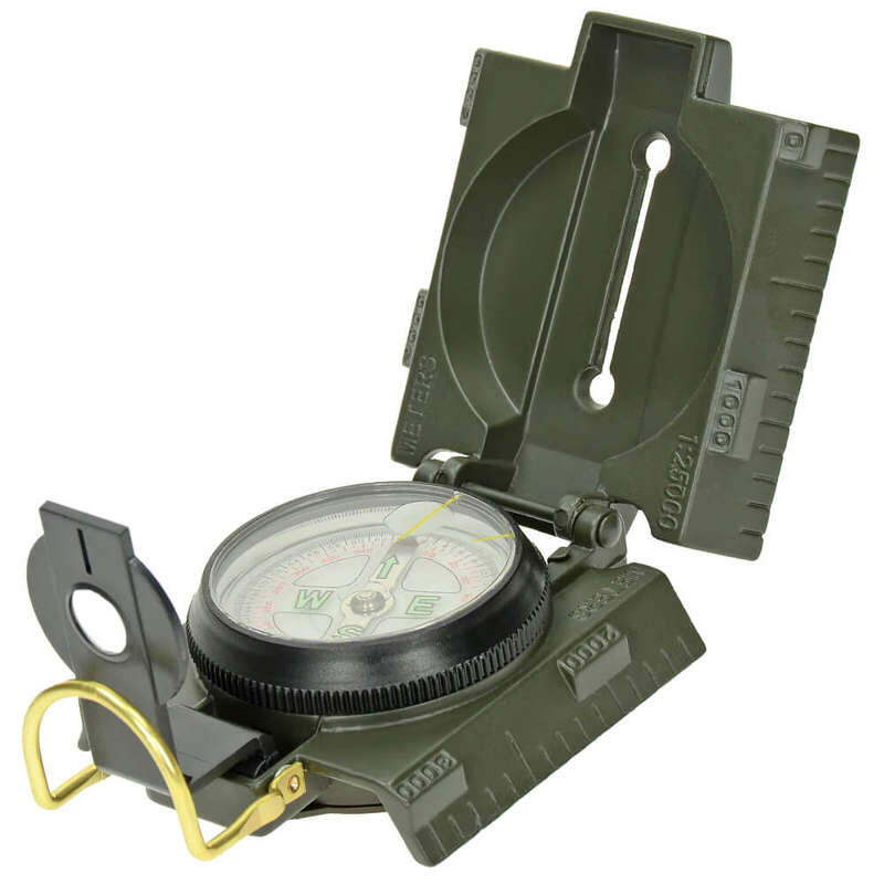 Mil-Tec Kompas metalowy, podświetlany - Olive (15791500) 15791500