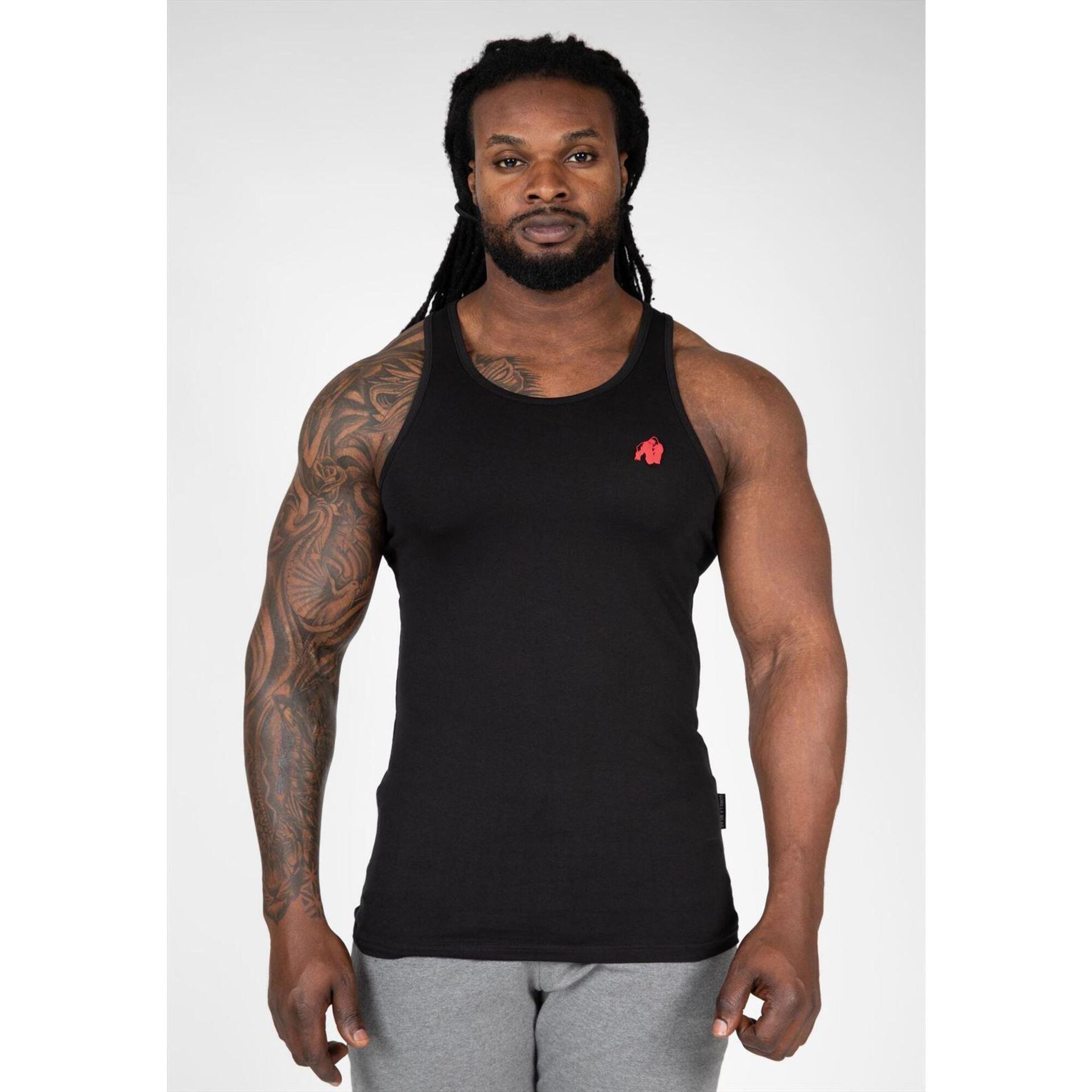 Tank top fitness męski Gorilla Wear Adams Stretch czarny