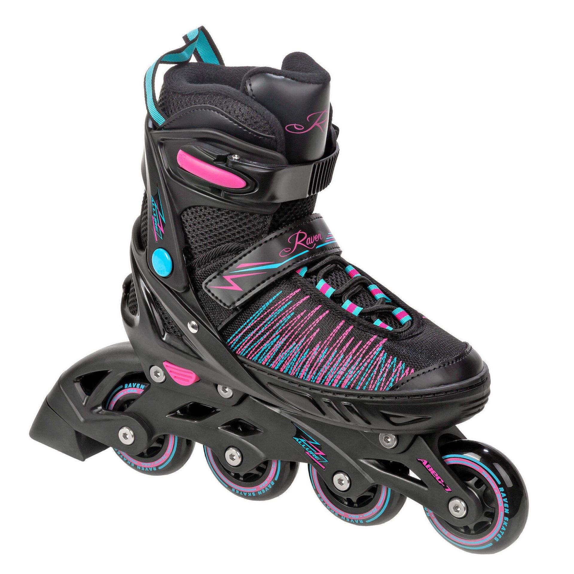 Rolki Regulowane RAVEN Allure 31-35 Kauczuk