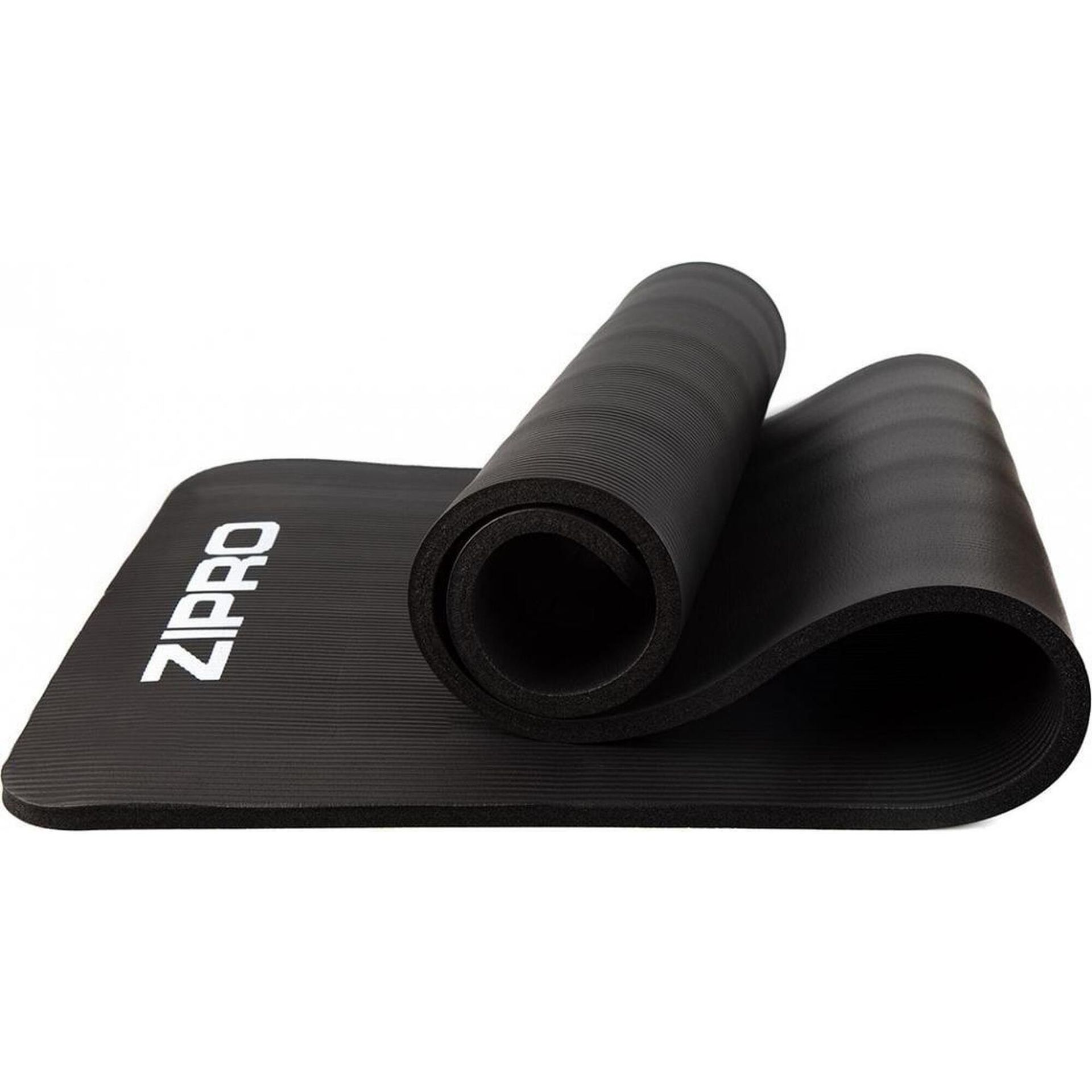 Zipro Mata treningowa 180 cm x 60 cm x 1.5 cm czarna