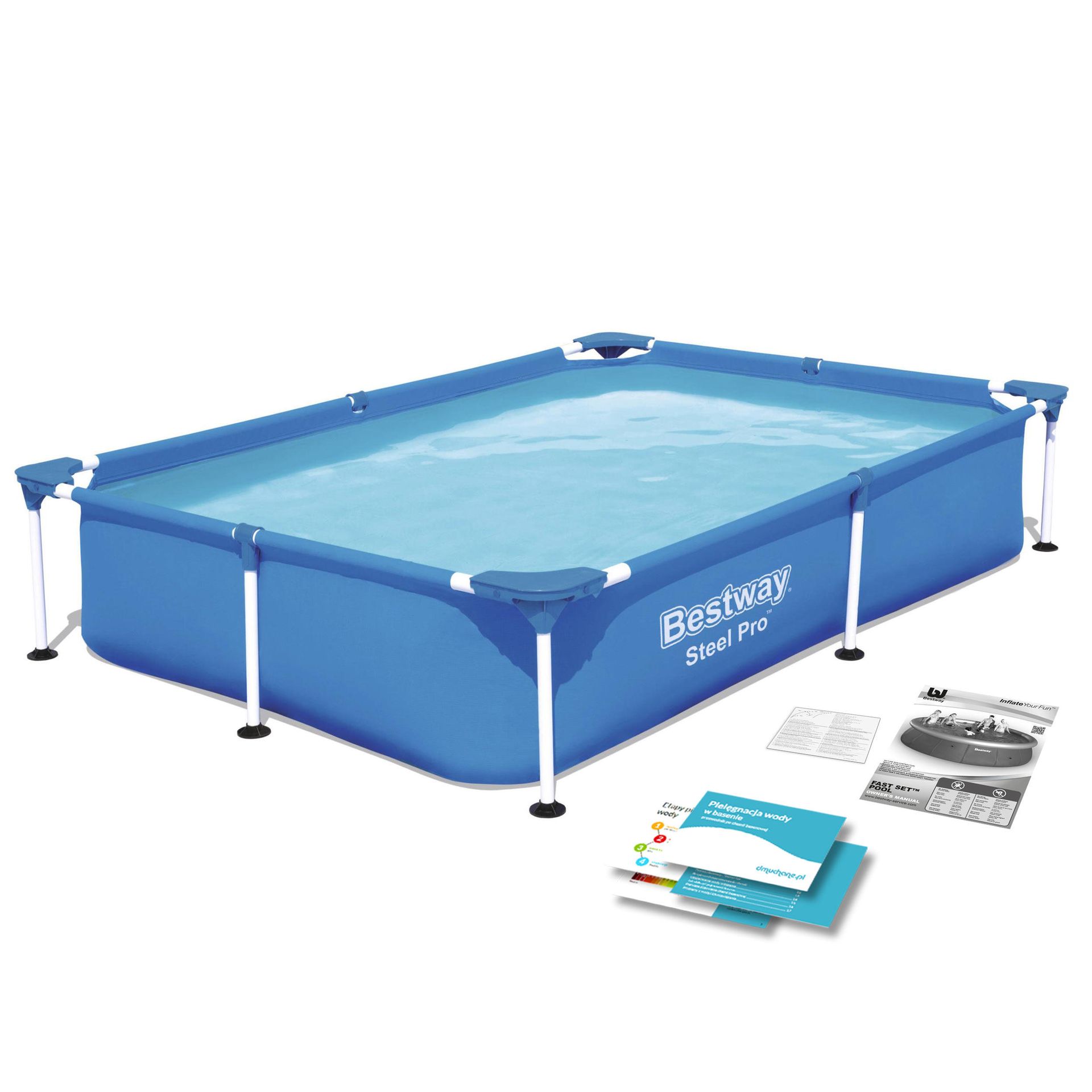 Bestway Basen stelażowy 221x150x43 - 56401