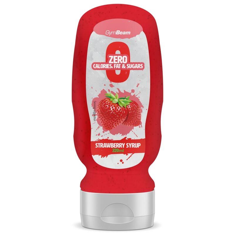 GymBeam GymBeam Syrop bez kalorii o smaku truskawkowym 320 ml truskawka