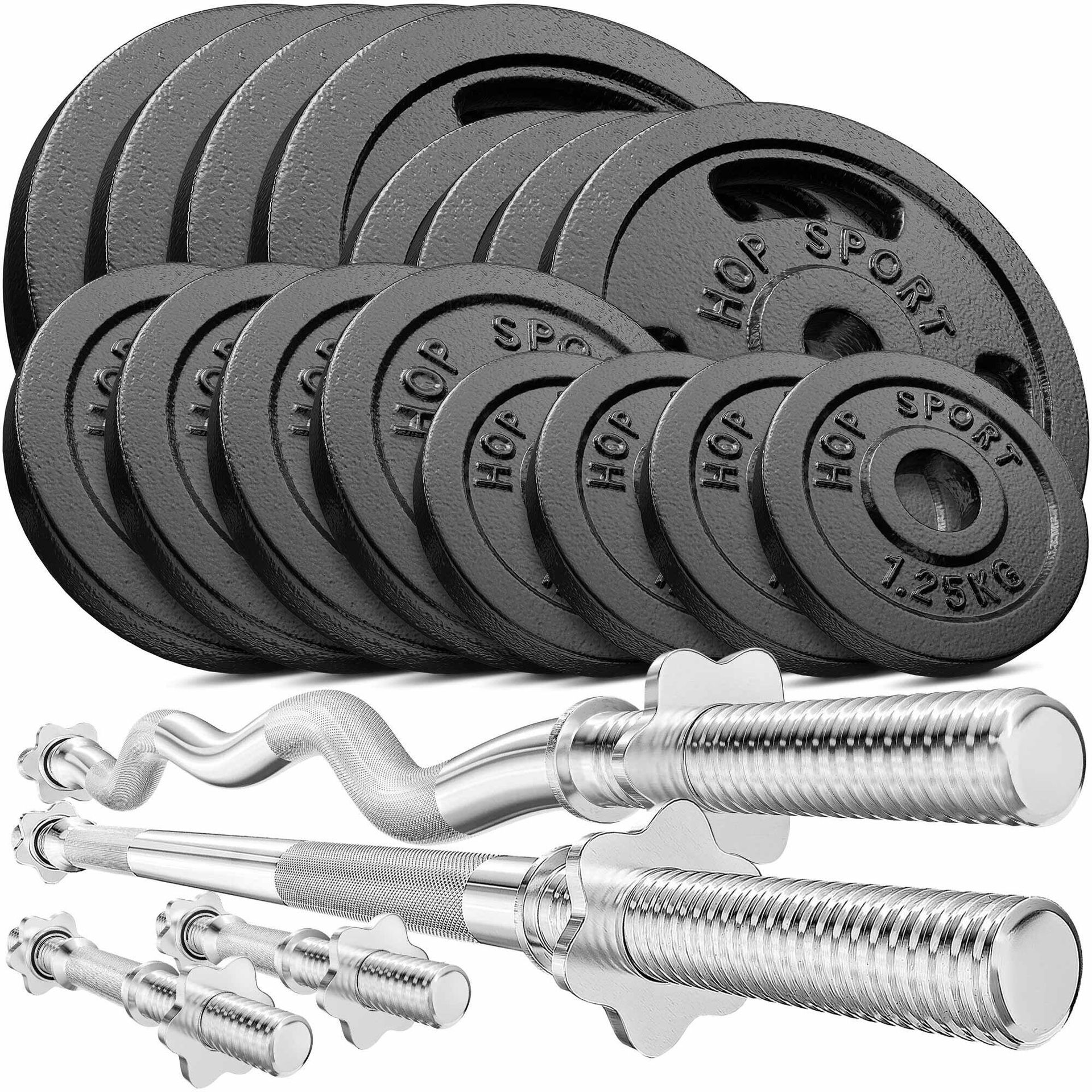 Hop-Sport Zestaw obciążeń Strong 97 kg