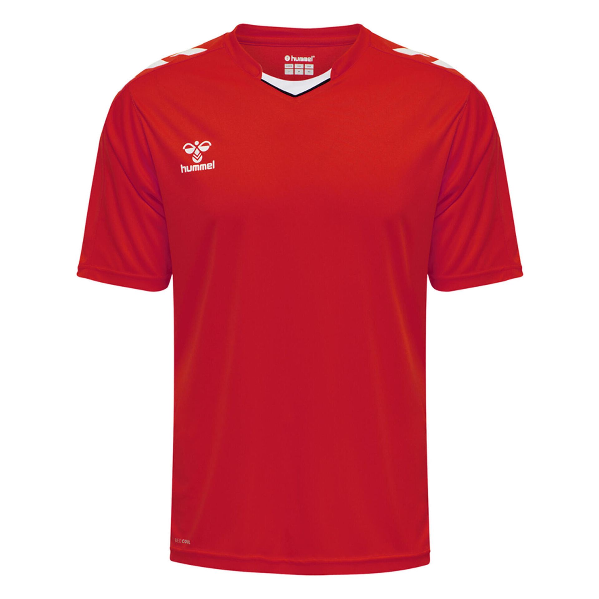 Koszulka piłkarska z krótkim rękawem męska Hummel Core XK Poly Jersey S/S