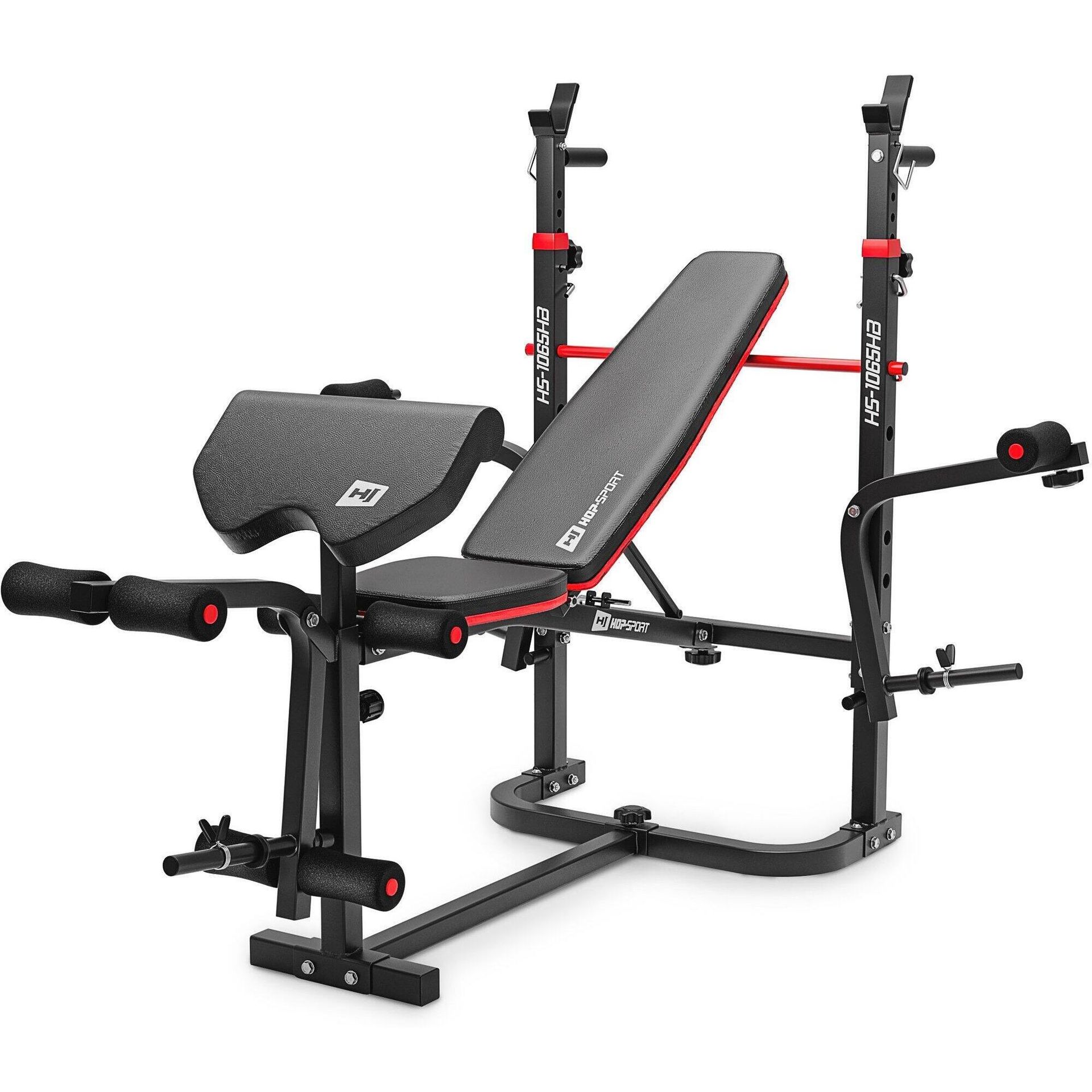 Hop-Sport Ławka pod sztangę z modlitewnikiem HS-1065HB HS-1065HB