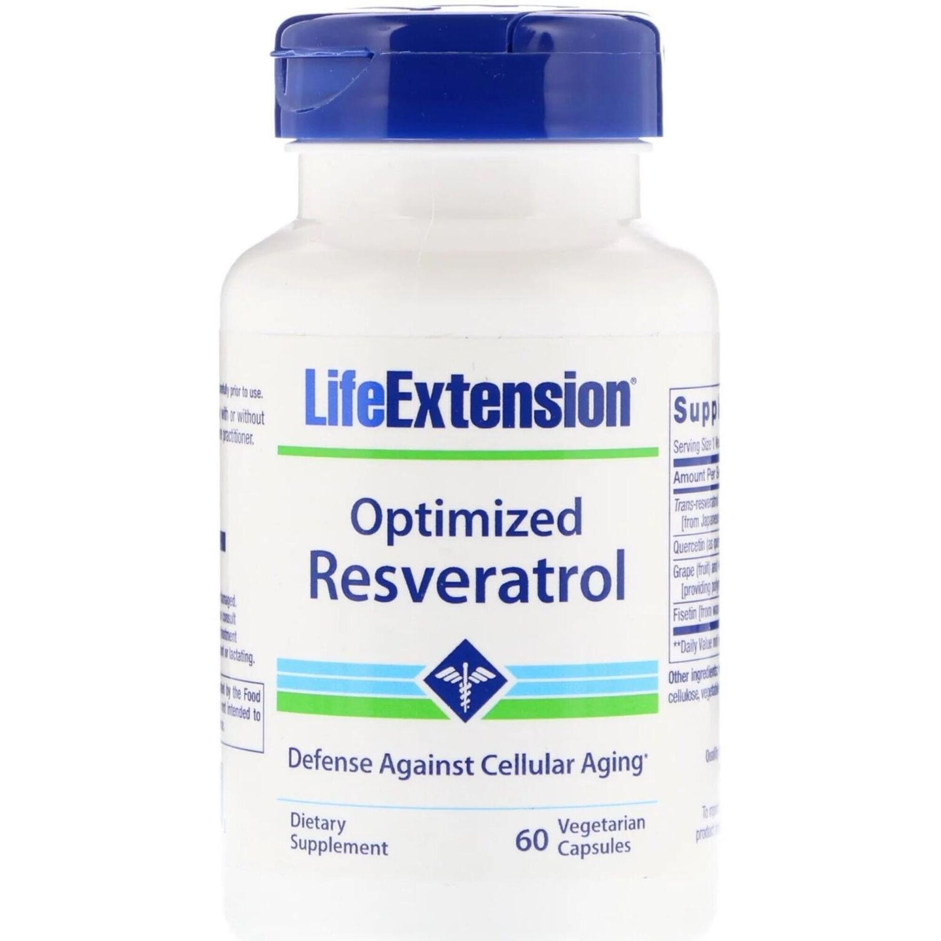 Life Extension Sklep Life Extension Optimized Resveratrol 60 vcaps