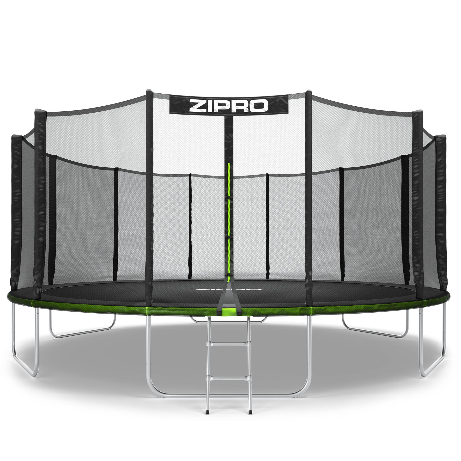 Zipro Trampolina ogrodowa z siatką zewnętrzną 16FT 496cm + torba na buty GRATIS!