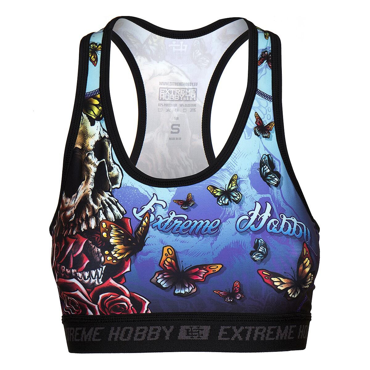 Stanik fitness cardio EXTREME HOBBY SKULL