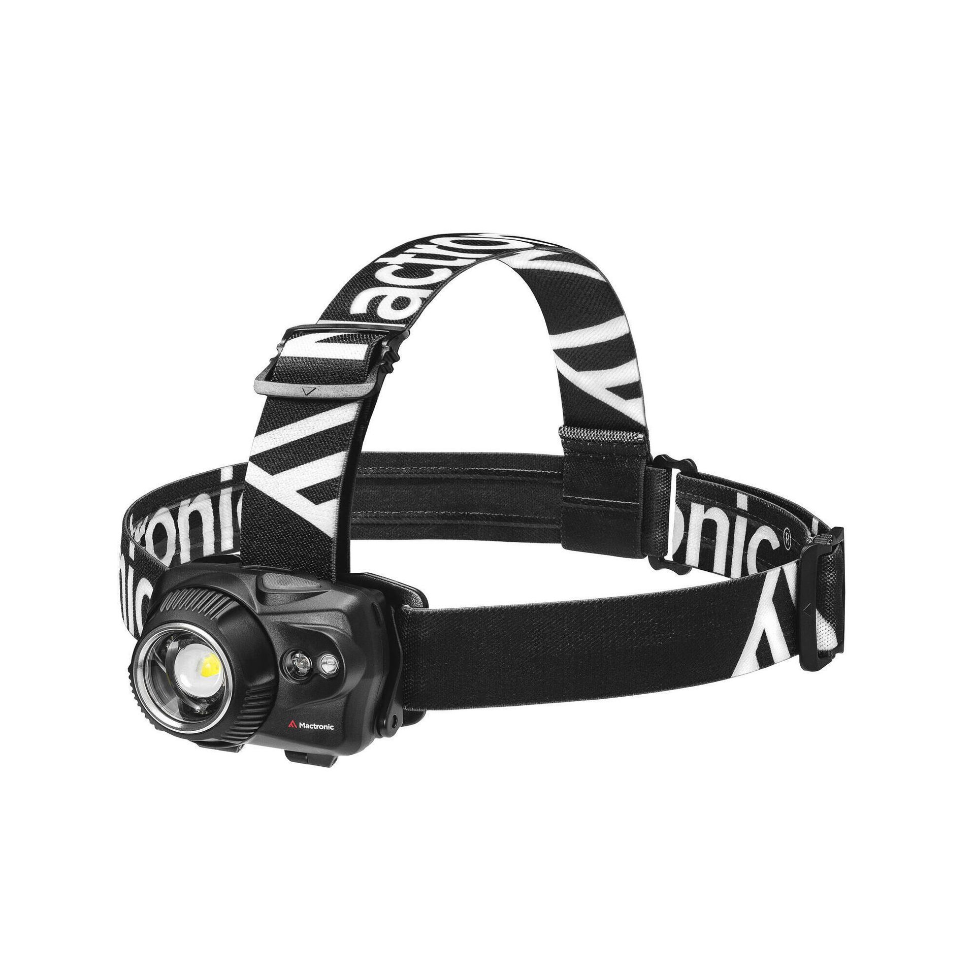MacTronic Czołowa latarka czołówka diodowa LED z funkcją fokus i sensorem ruchu MAVERICK AHL0051 AHL0051