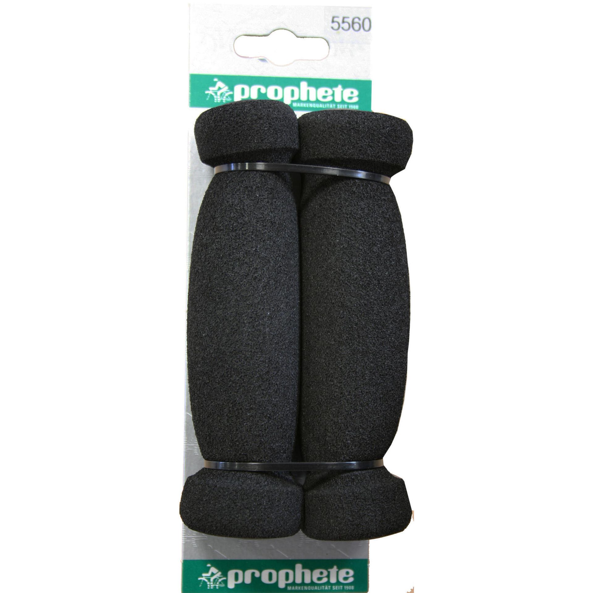 Prophete Prophete uchwyty rowerowe Prophete uchwyty Soft z zatyczkami z kierownicy, czarna, L, 5560 2077667