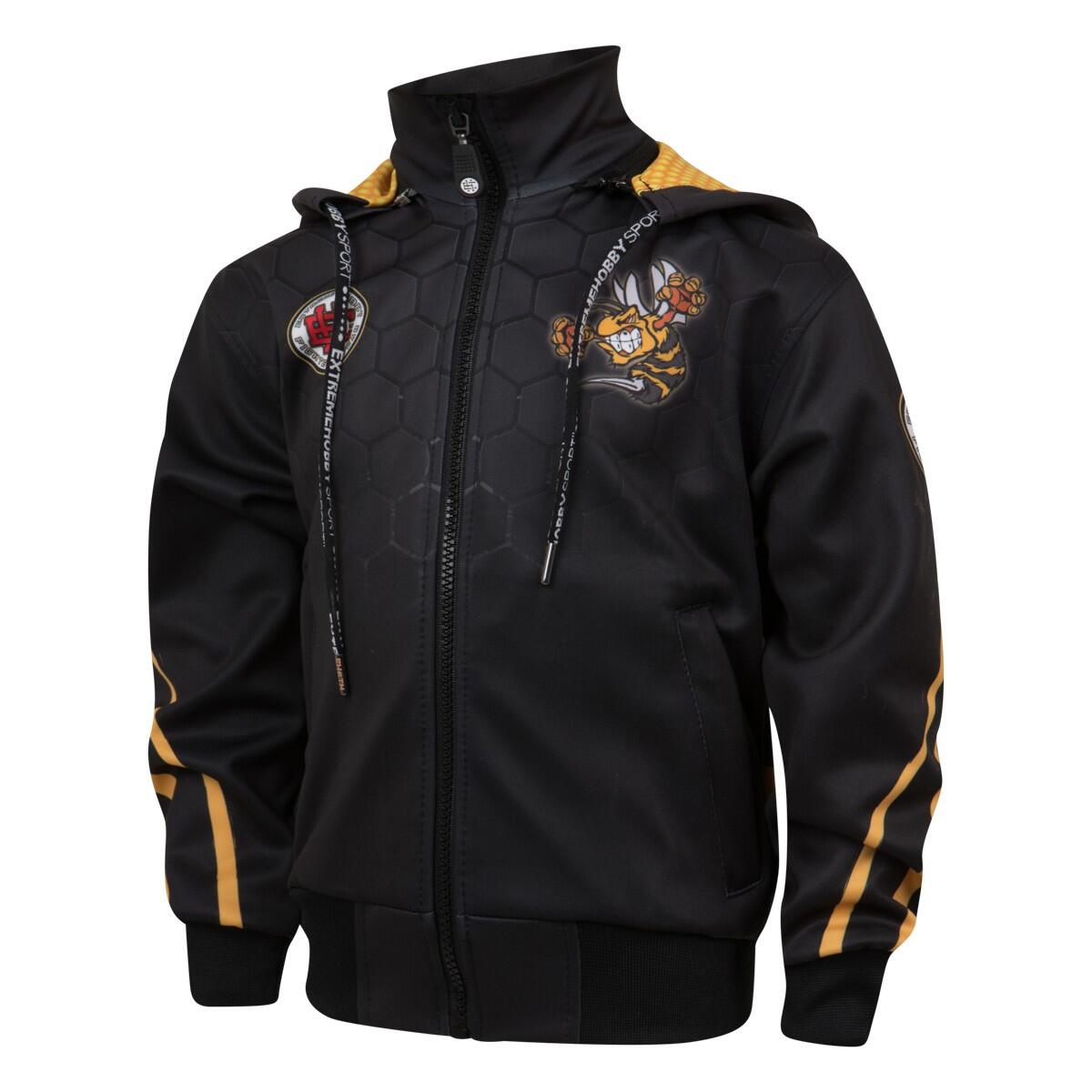 Bluza sportowa dla dzieci EXTREME HOBBY ANGRY WASP z kapturem rozpinana