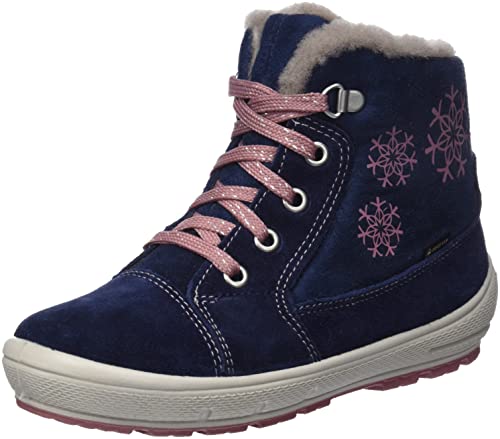 Superfit Dziewczęce Groovy Gore-tex 509307 śniegowce, niebieski - Niebieski różowy 8000-19 EU