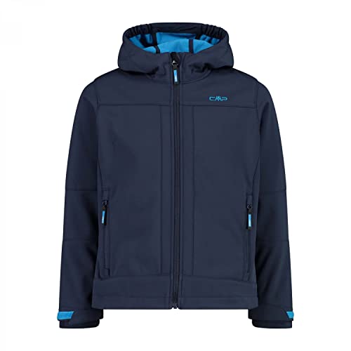 CMP, Kid Jacket Fix Hood, Boy, B.Blue-Danubio, 128