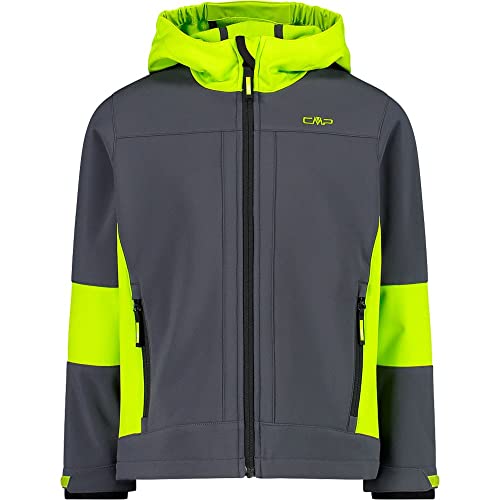 CMP, Kid Jacket Fix Hood, Boy, Titanio-Acido, 110