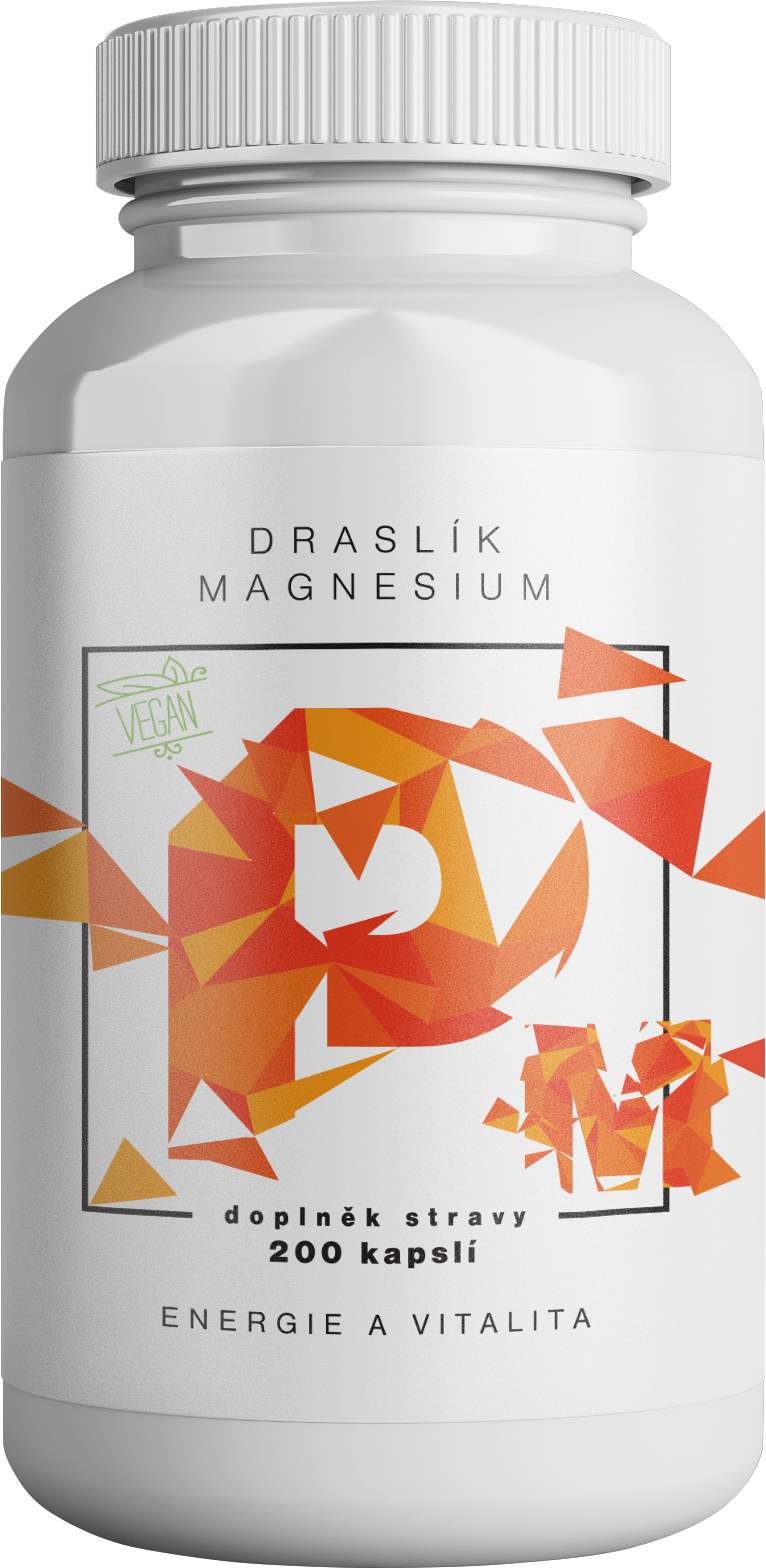 Фото - Вітаміни й мінерали BrainMax Potas Magnesium, Cytrynian Potasu + Jabłczan Magnezu, 200 kapsułe