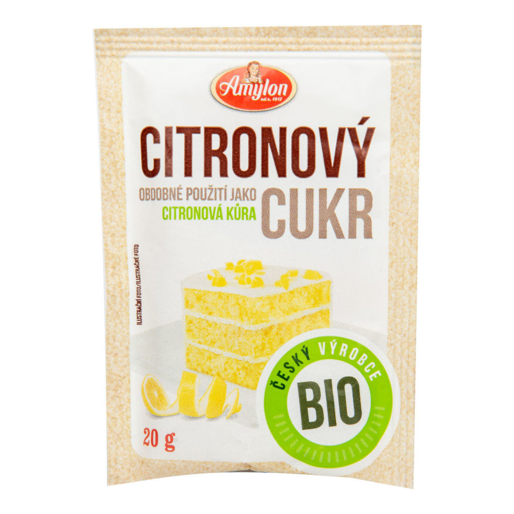 Amylon - Cukier Cytrynowy BIO, 20 g