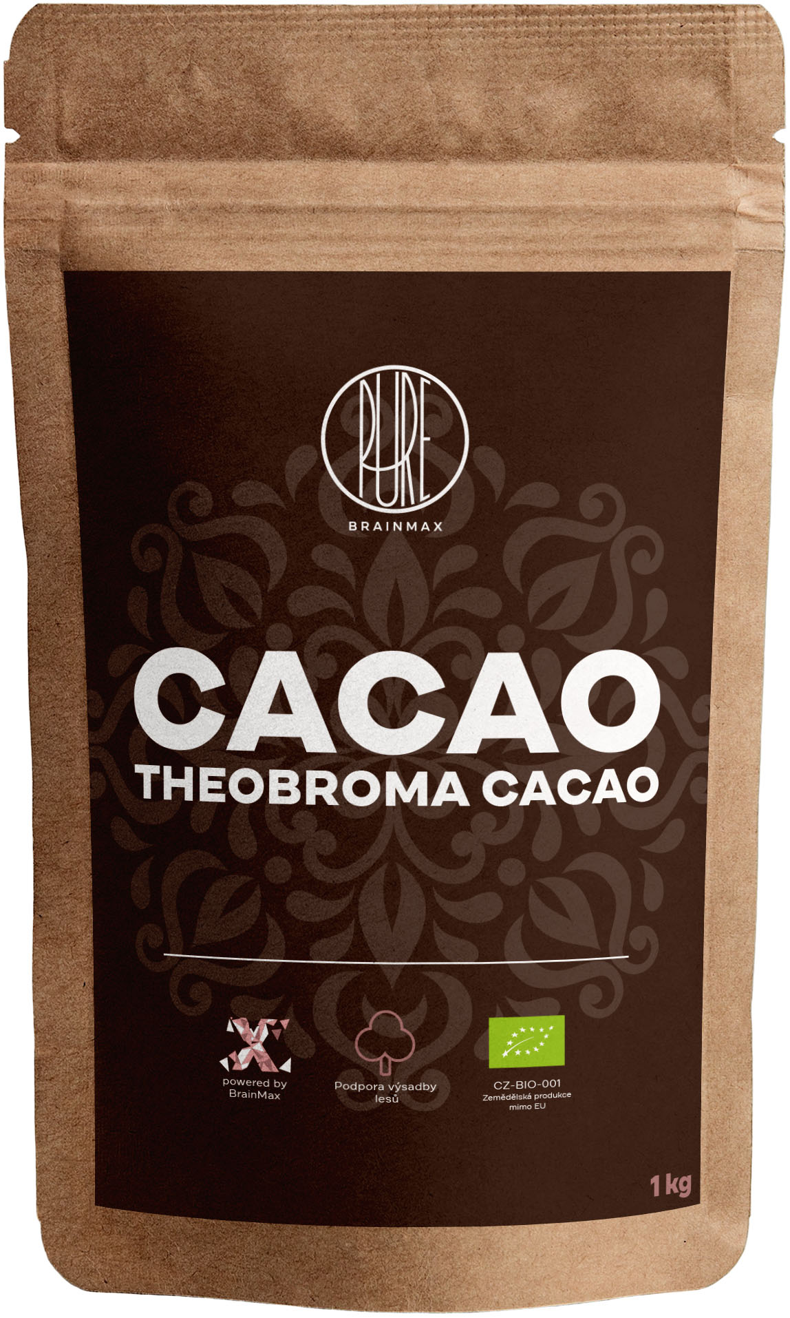 BrainMax Pure Cacao, BIO Kakao z Peru, 1000 g