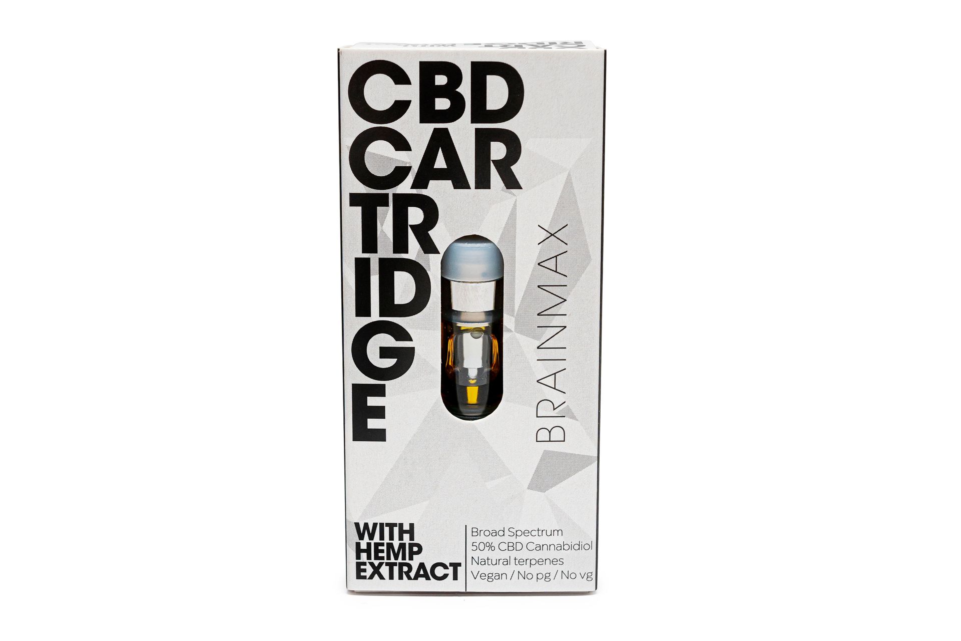 BrainMax CeBeDe Cartridge STRONG, wkład do CeBeDe Pen Waporyzatora, 0,5 ml, 50%