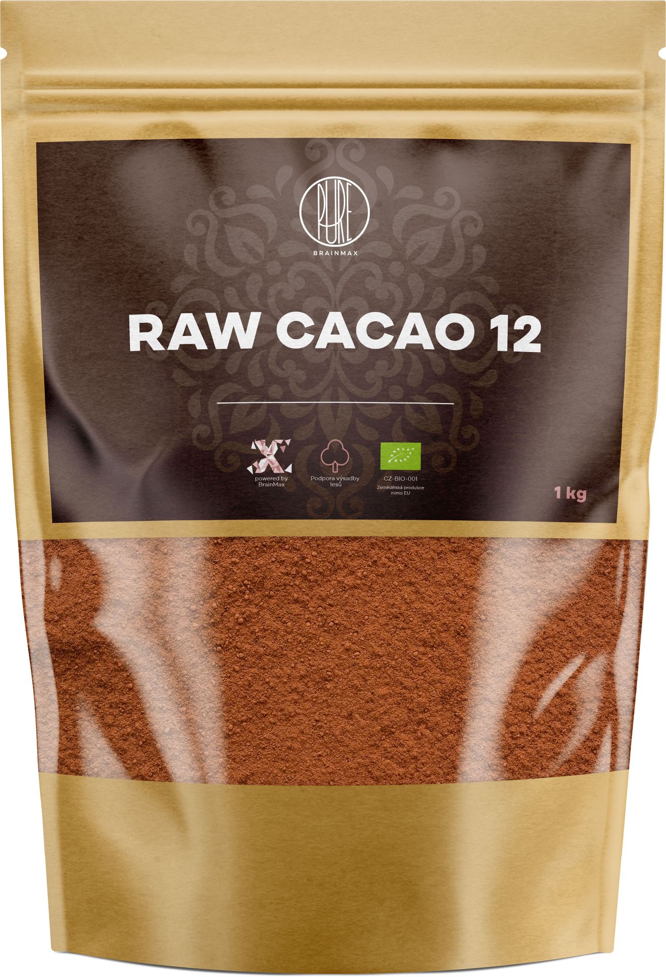BrainMax Pure RAW Kakao 12, BIO 1kg