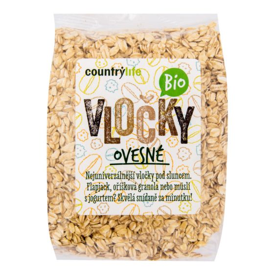CountryLife - Płatki Owsiane BIO, 500g