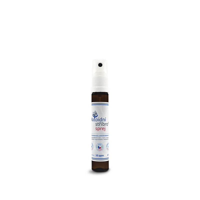 Koloidní stříbro s.r.o. Srebro koloidalne w sprayu, 10 ppm, 25 ml
