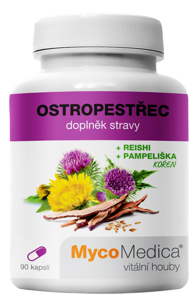 MycoMedica - Ostropest plamisty, 90 kapsułek ziołowych