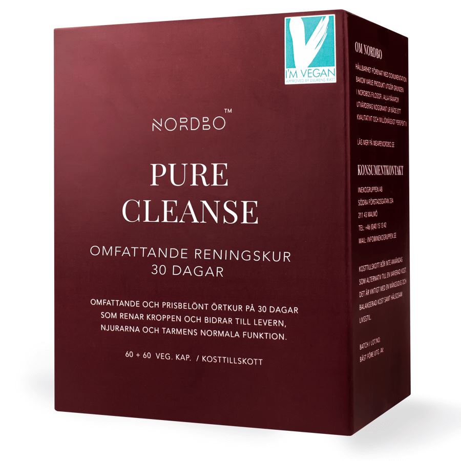 Nordbo - Pure Cleanse (detoks), 120 kapsułek