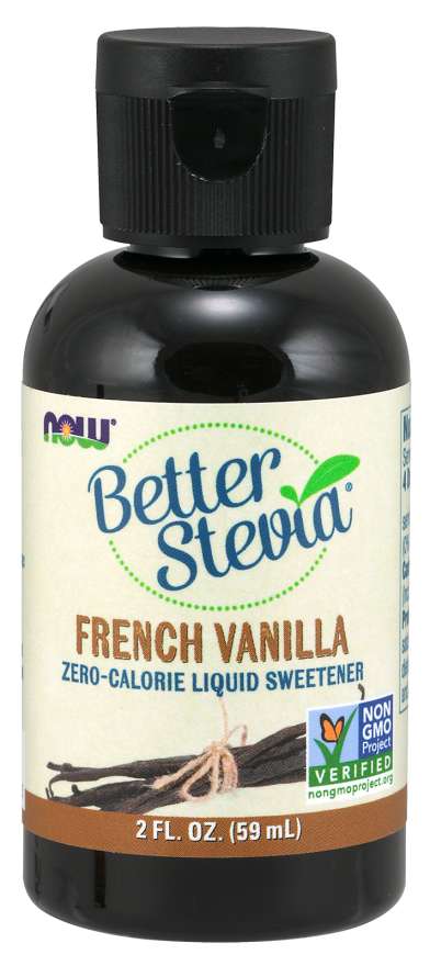 Now® Foods NOW Better Stevia Liquid, francuska wanilia, 59ml